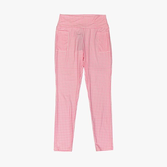 Lily By Firmiana Leggings Womens S/M Small Medium Houndstooth Pockets Pants - Picture 1 of 13